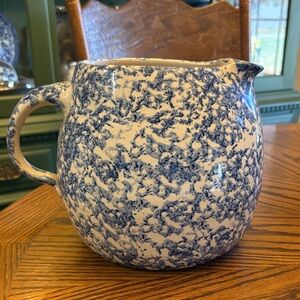 Marshall Pottery Spongeware Pitcher
